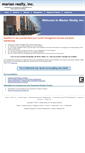 Mobile Screenshot of marianrealty.com